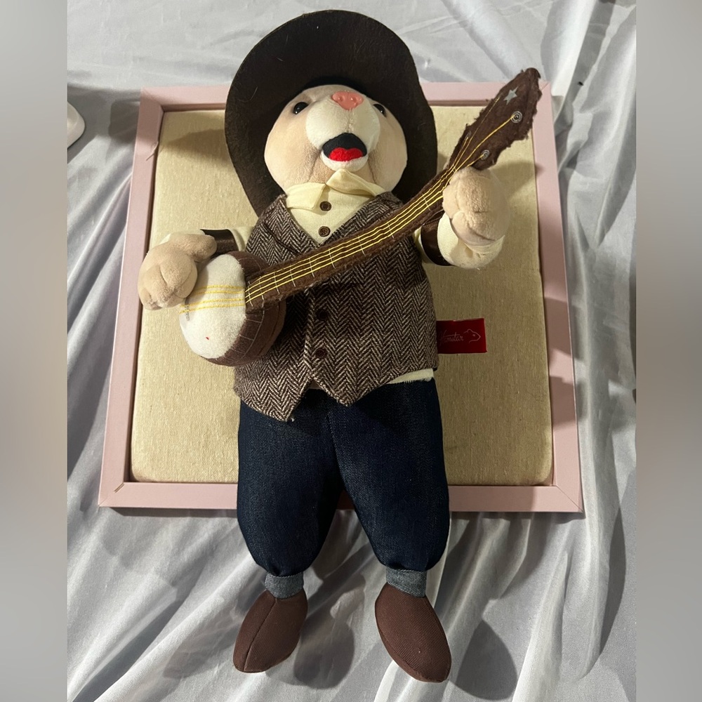 HAMSTAR Kia Soul Hamster Plush Mascot 14" Banjo Retired RARE